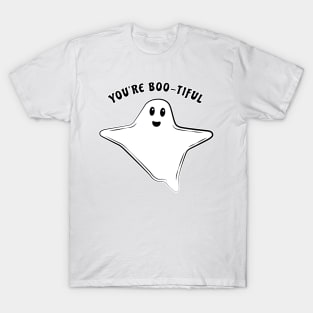 Funny Ghost Pun - You're Boo-tiful T-Shirt